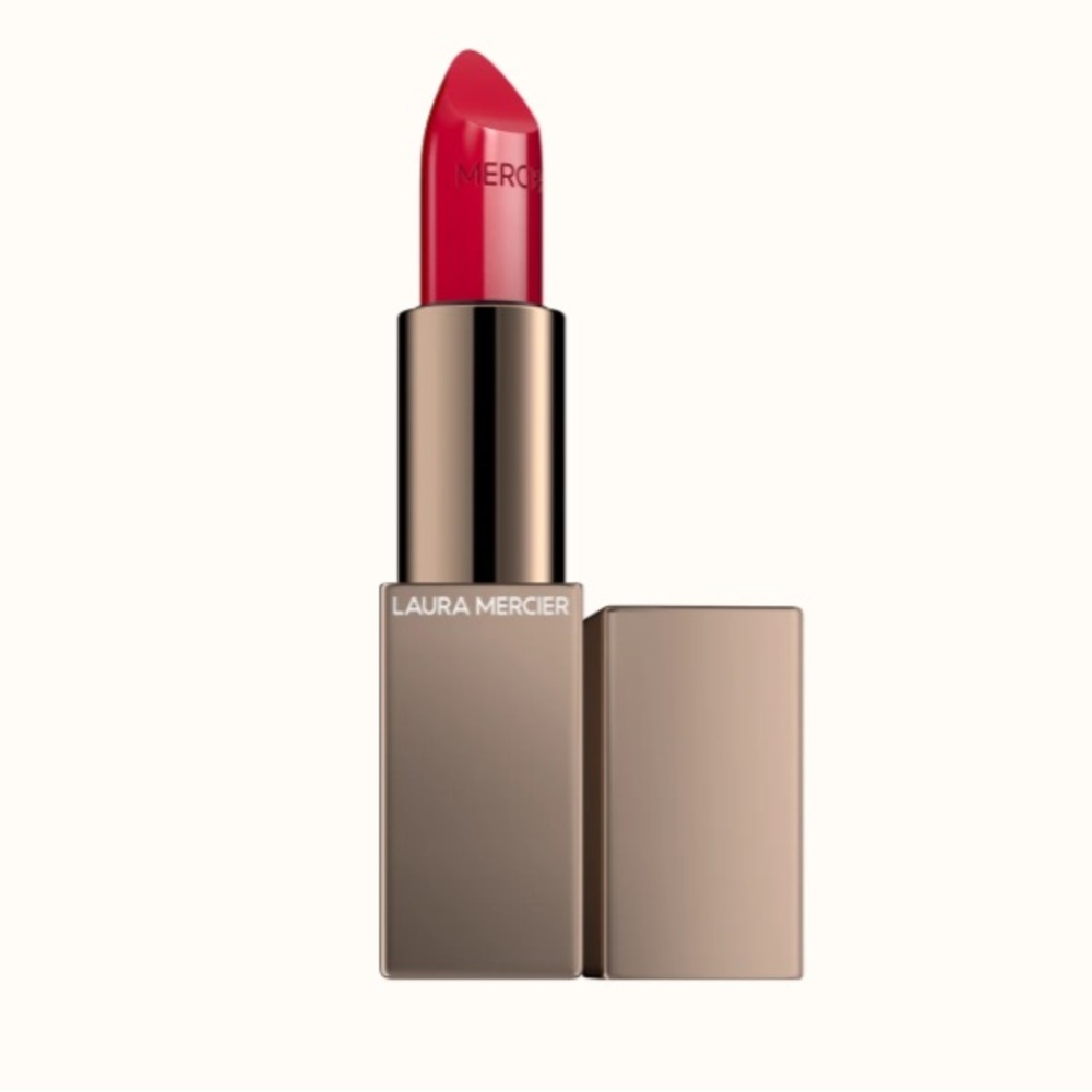 NIB Laura Mercier Rouge Essentiel Silky Cream Lipstick - Rouge Eclatant